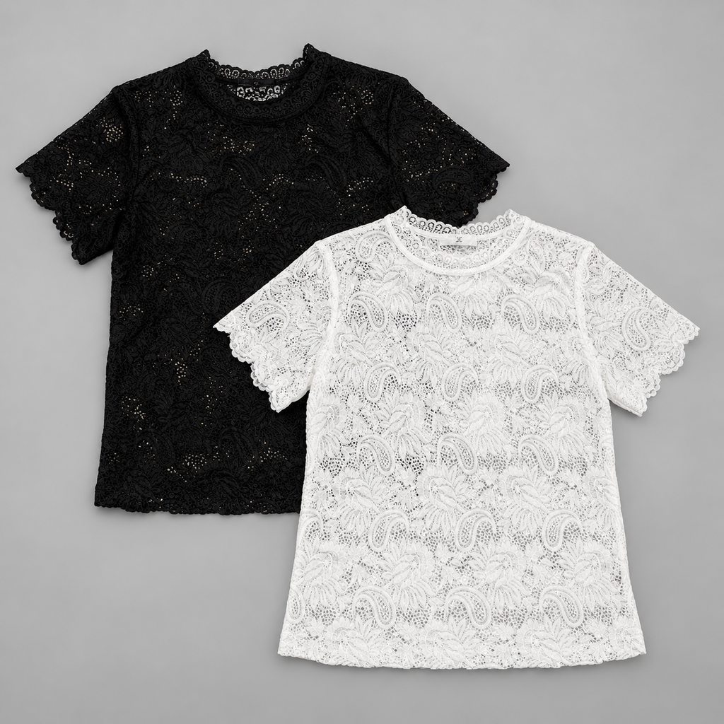 Poleras de Encaje