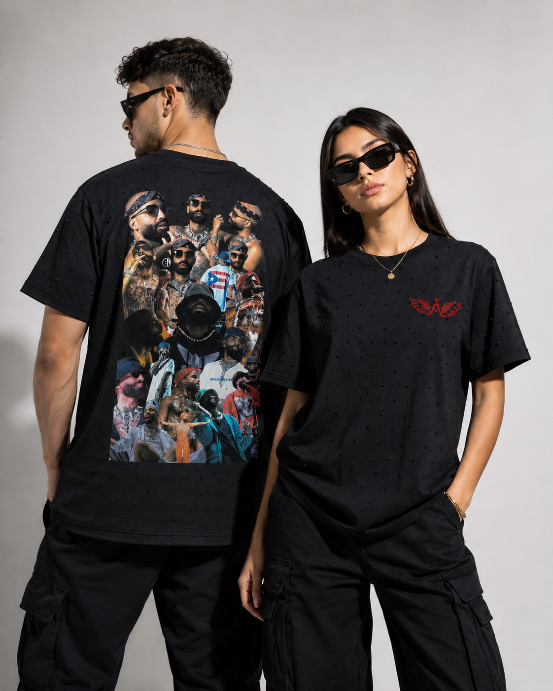 Polera Arcangel Collage- UNISEX- 30% OFF