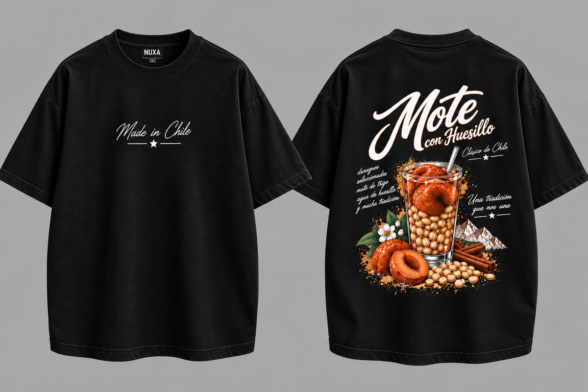 Polera Mote con Huesillo