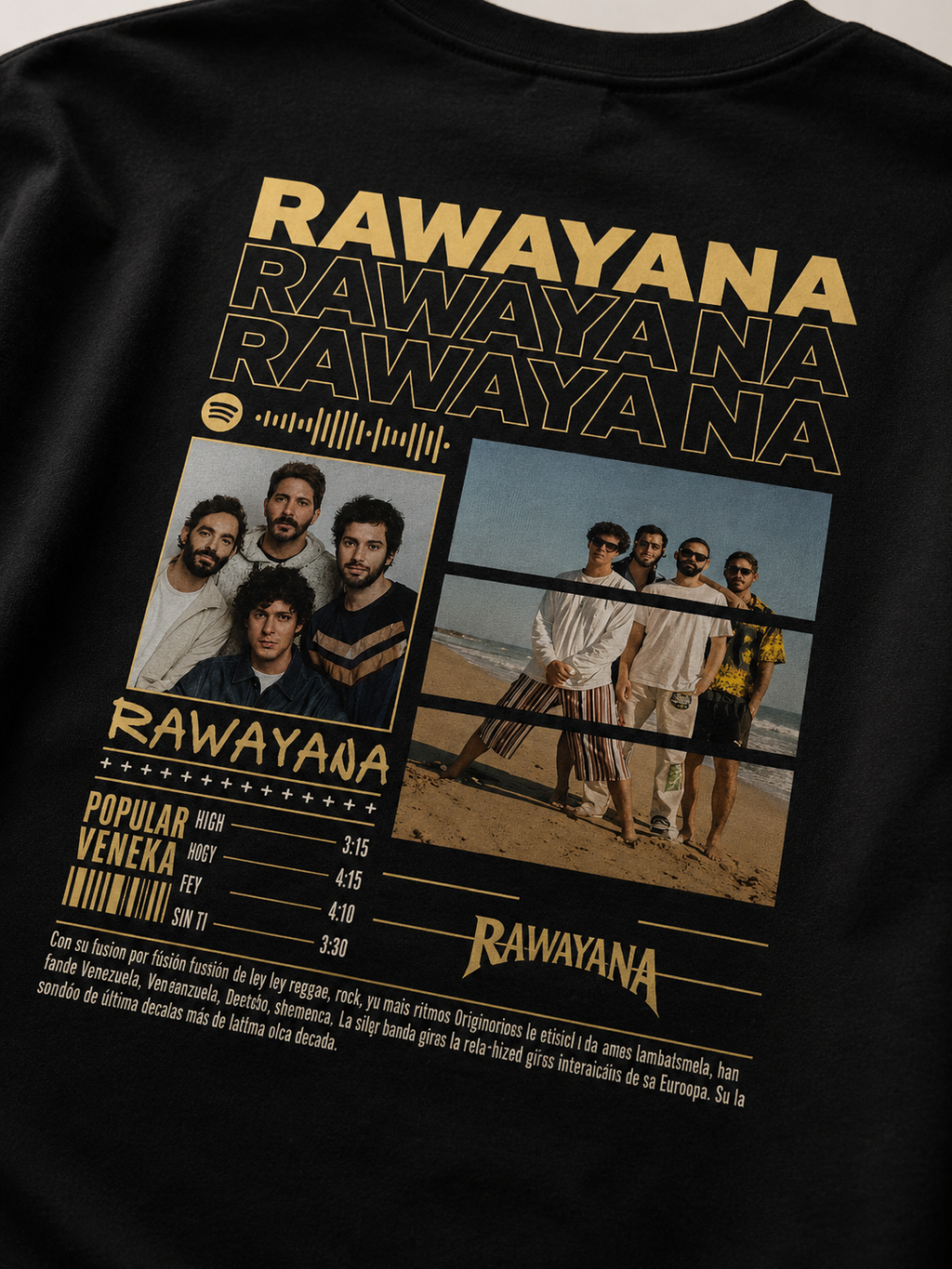 POLERA RAWAYANA — EDICIÓN ESPECIAL- UNISEX- 30% OFF