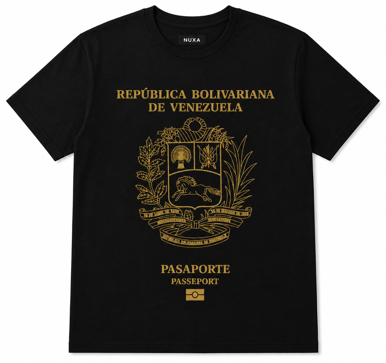 Polera Pasaporte Venezolano Unisex - 30% OFF