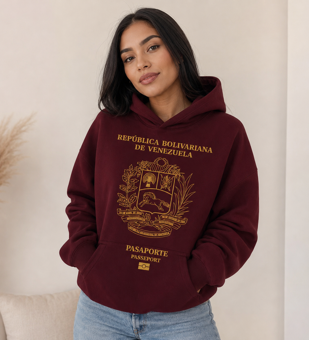 Poleron Pasaporte Venezolano Unisex - 30% OFF