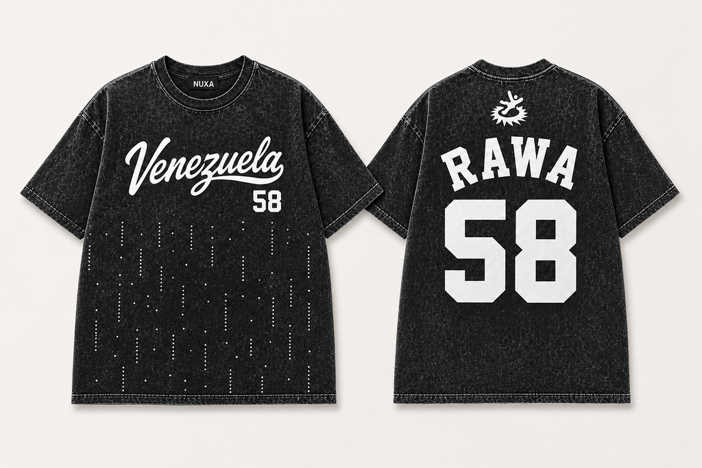 Polera Venezuela con brillos personalizable- EdiciónLimitada- UNISEX- 30% OFF