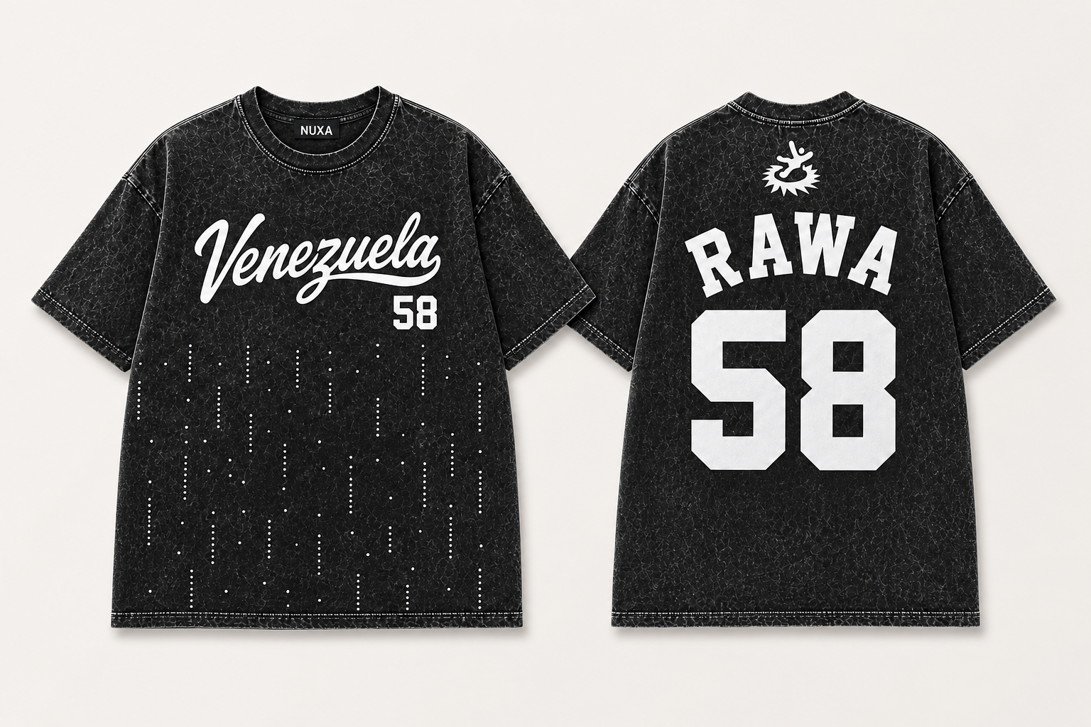 Polera Venezuela con brillos personalizable- EdiciónLimitada- UNISEX- 30% OFF