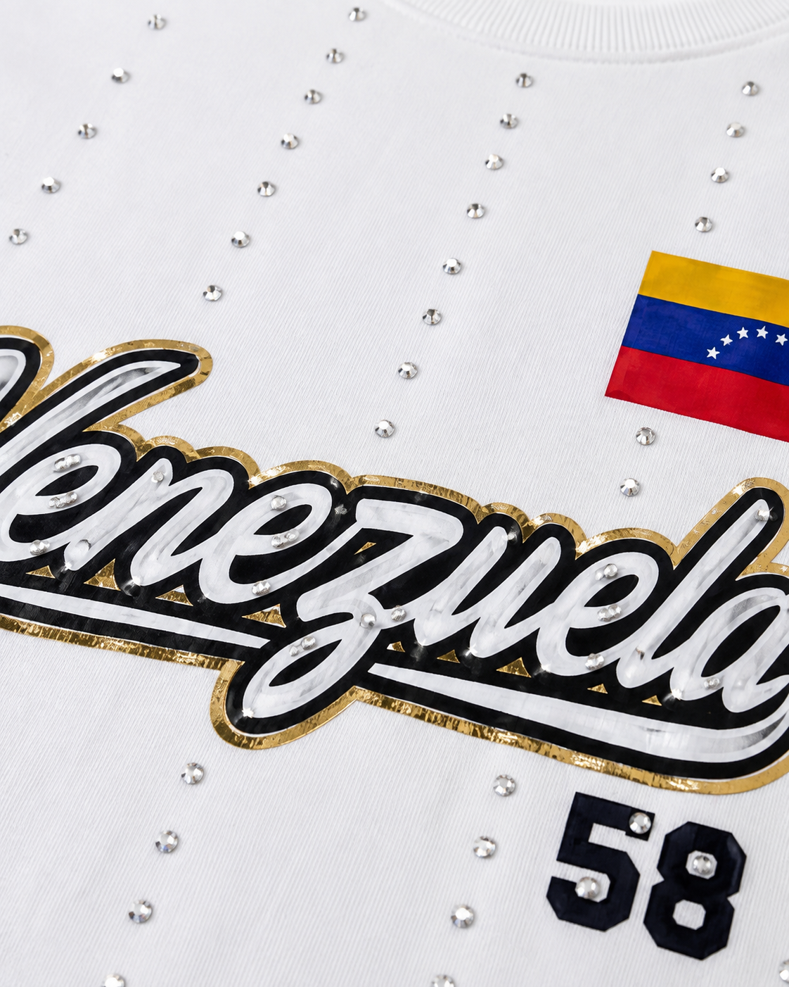 POLERA VENEZUELA 58 ✨ CON BRILLOS  UNISEX • 30% OFF