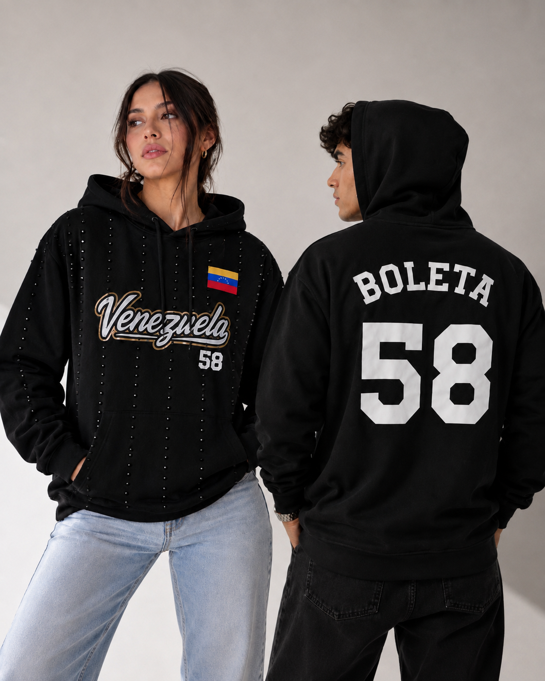 POLERON VENEZUELA 58 ✨ CON BRILLOS  UNISEX • 30% OFF