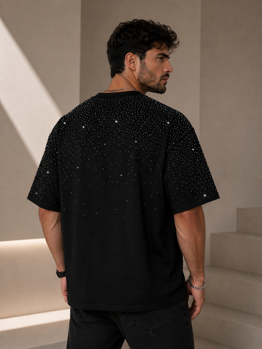 Polera Galaxy Black UNISEX