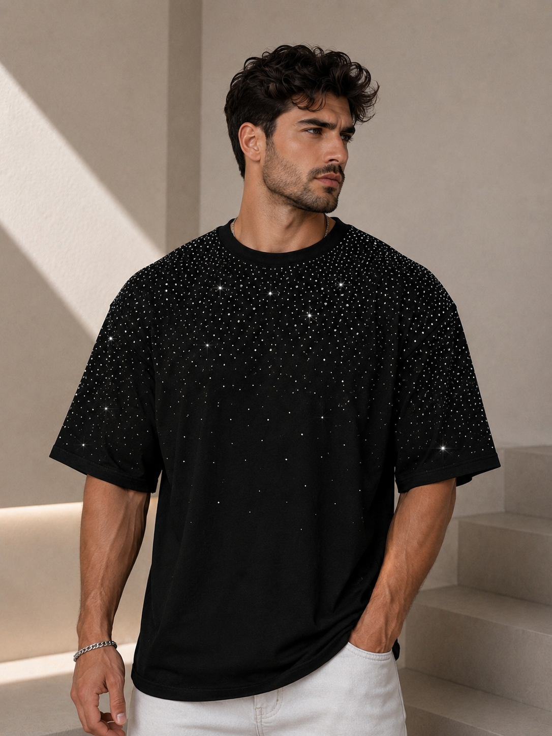 Polera Galaxy Black UNISEX