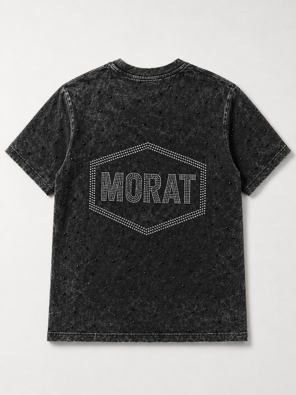 ✨ Polera MORAT — Unisex | con Cristales Strass efecto diamante