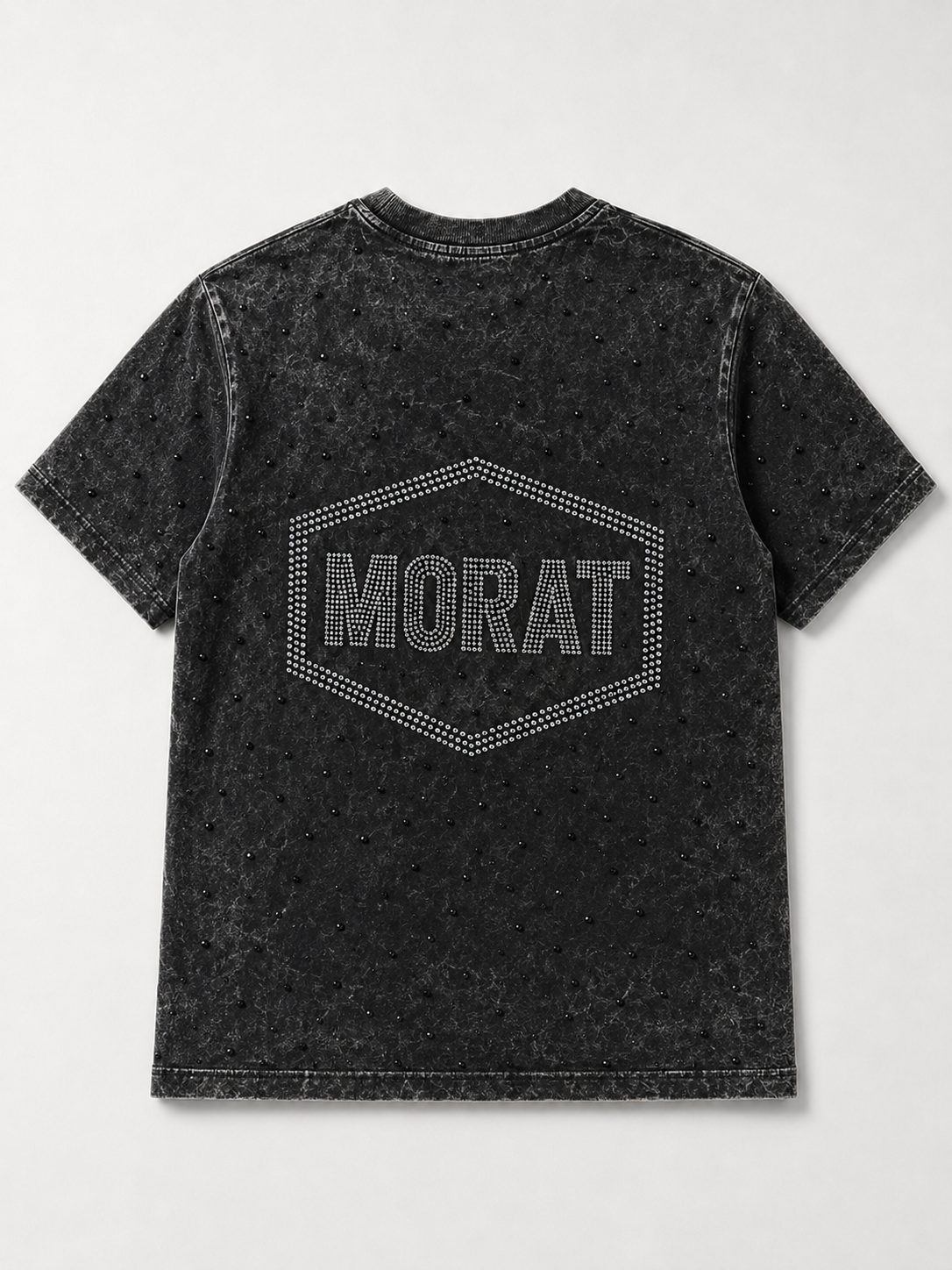✨ Polera MORAT — Unisex | con Cristales Strass efecto diamante