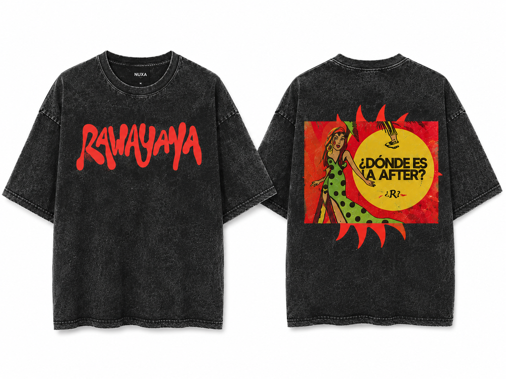 POLERA AFTER RAWAYANA
- UNISEX- 30% OFF