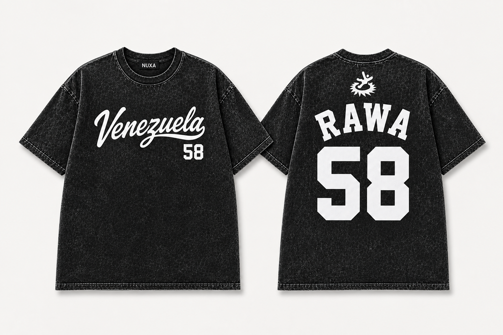 Polera Venezuela personalizable sin brillos Edición Limitada- UNISEX- 30% OFF