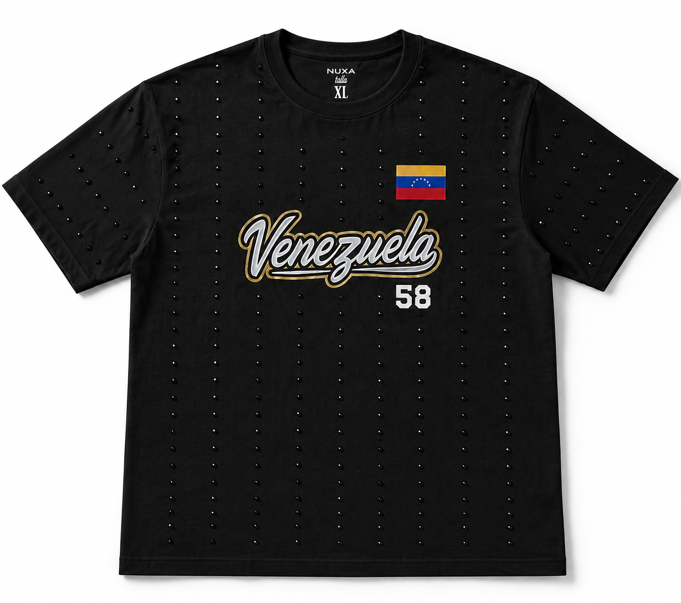 POLERA VENEZUELA 58 ✨ CON BRILLOS  UNISEX • 30% OFF