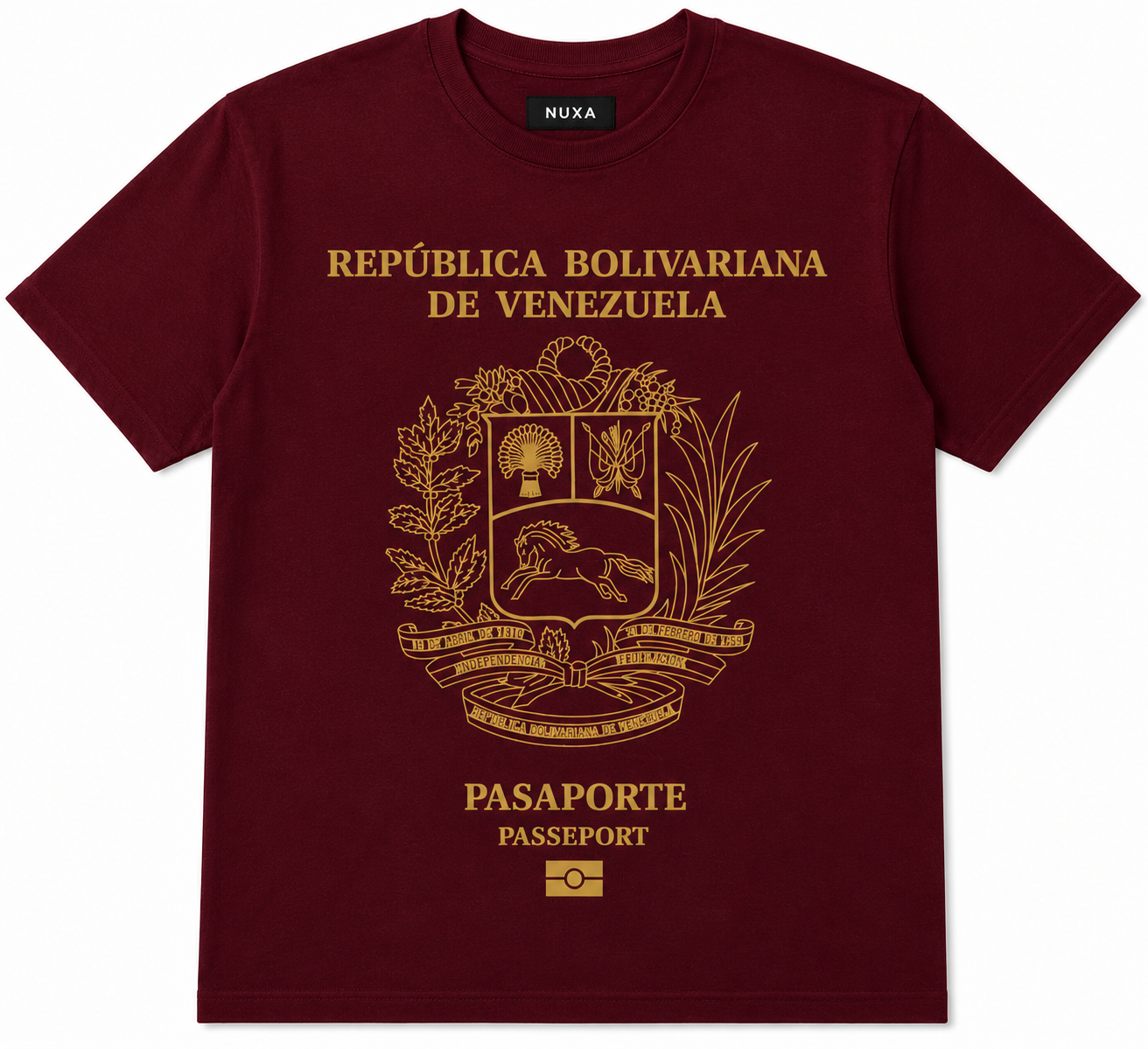 Polera Pasaporte Venezolano Unisex - 30% OFF