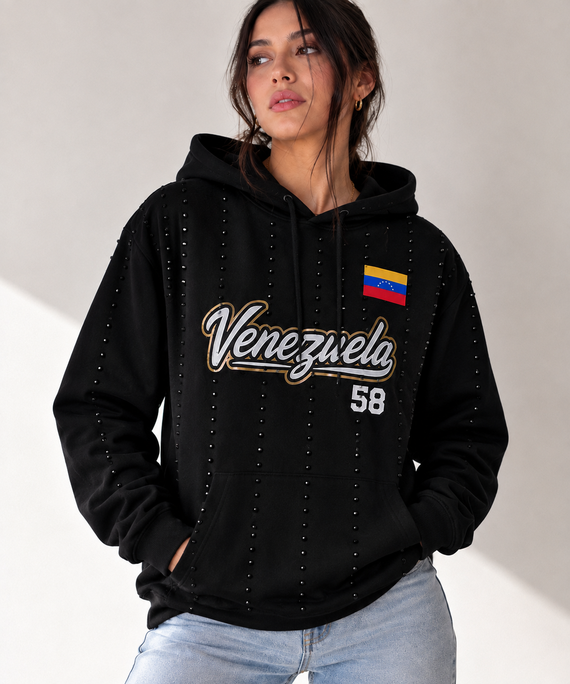 POLERON VENEZUELA 58 ✨ CON BRILLOS  UNISEX • 30% OFF