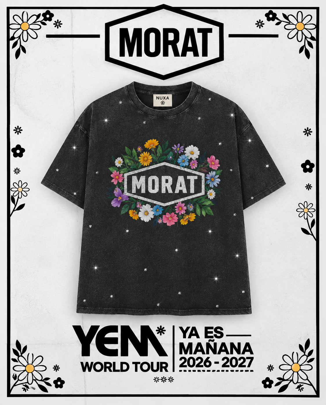 Polera Morat flores