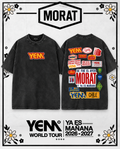 Polera Morat Ya Es Mañana Chile Acid Wash - frente y espalda