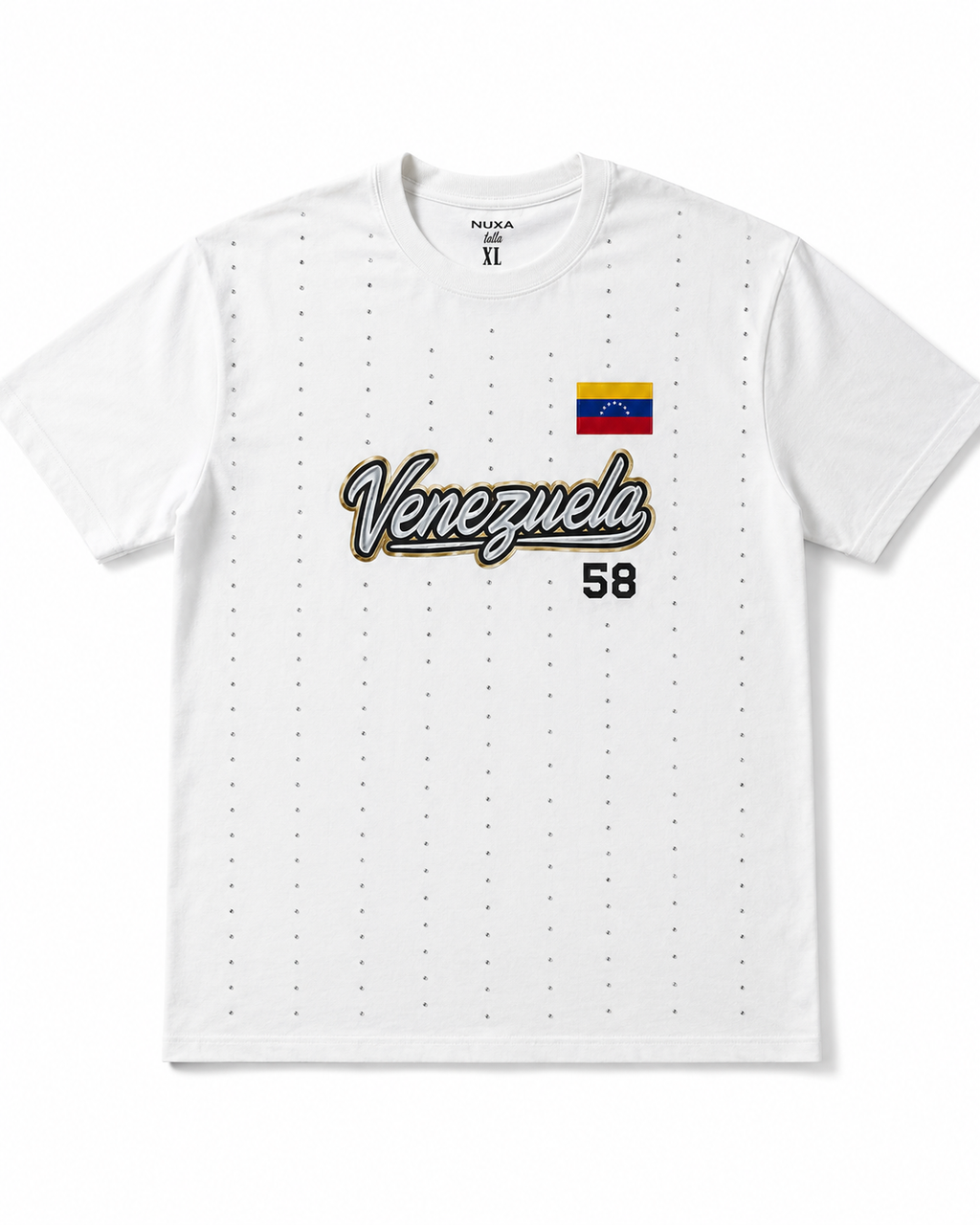 POLERA VENEZUELA 58 ✨ CON BRILLOS  UNISEX • 30% OFF