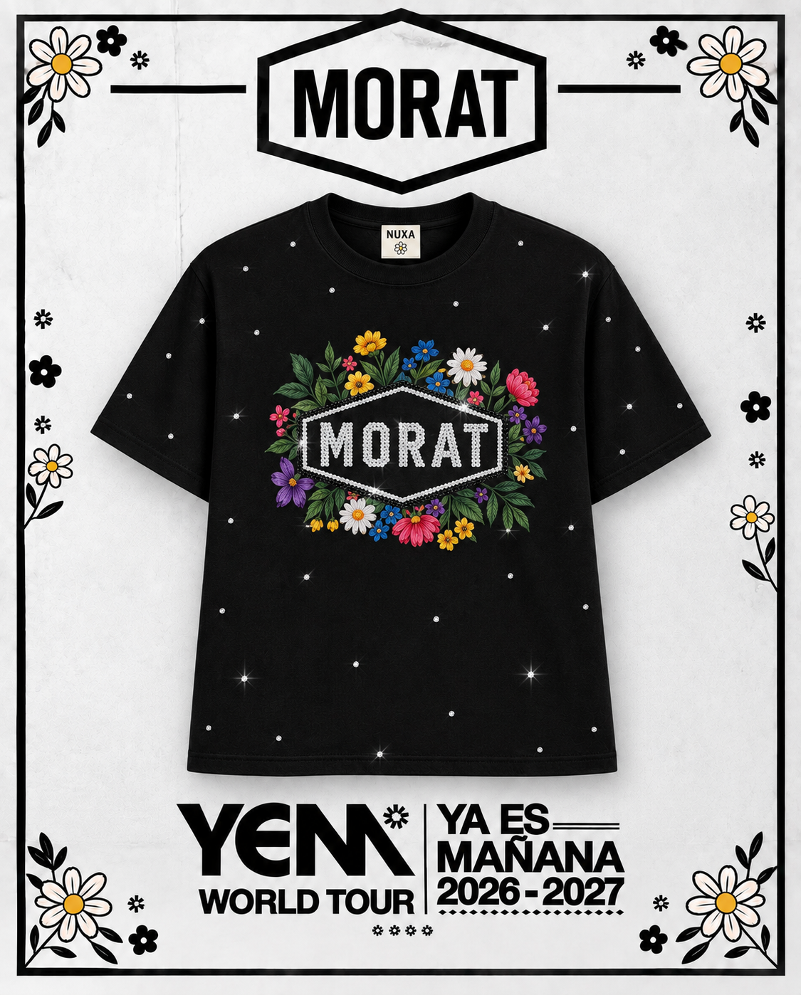 Polera Morat flores