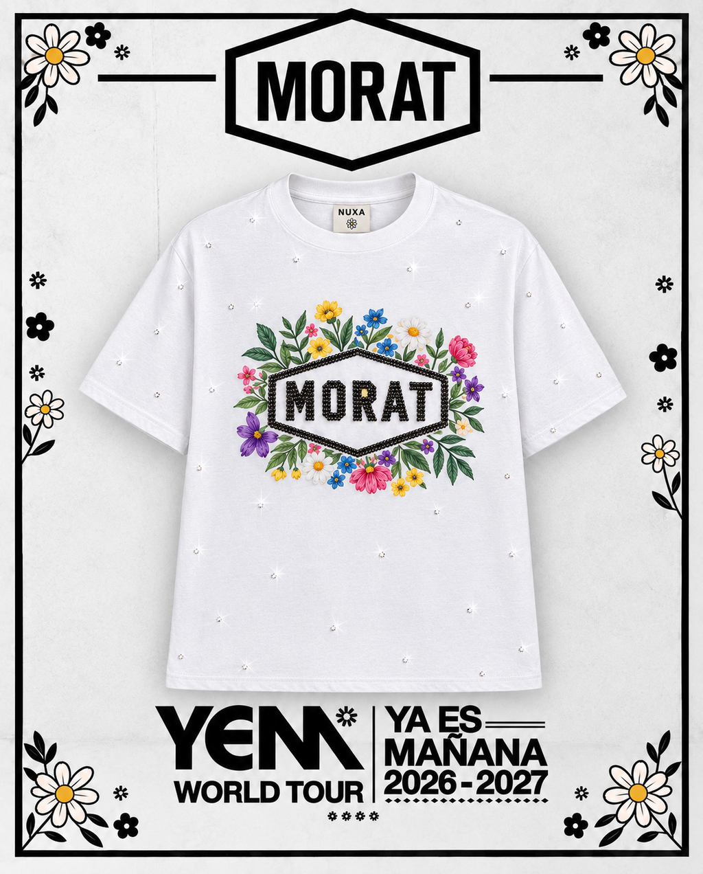Polera Morat flores
