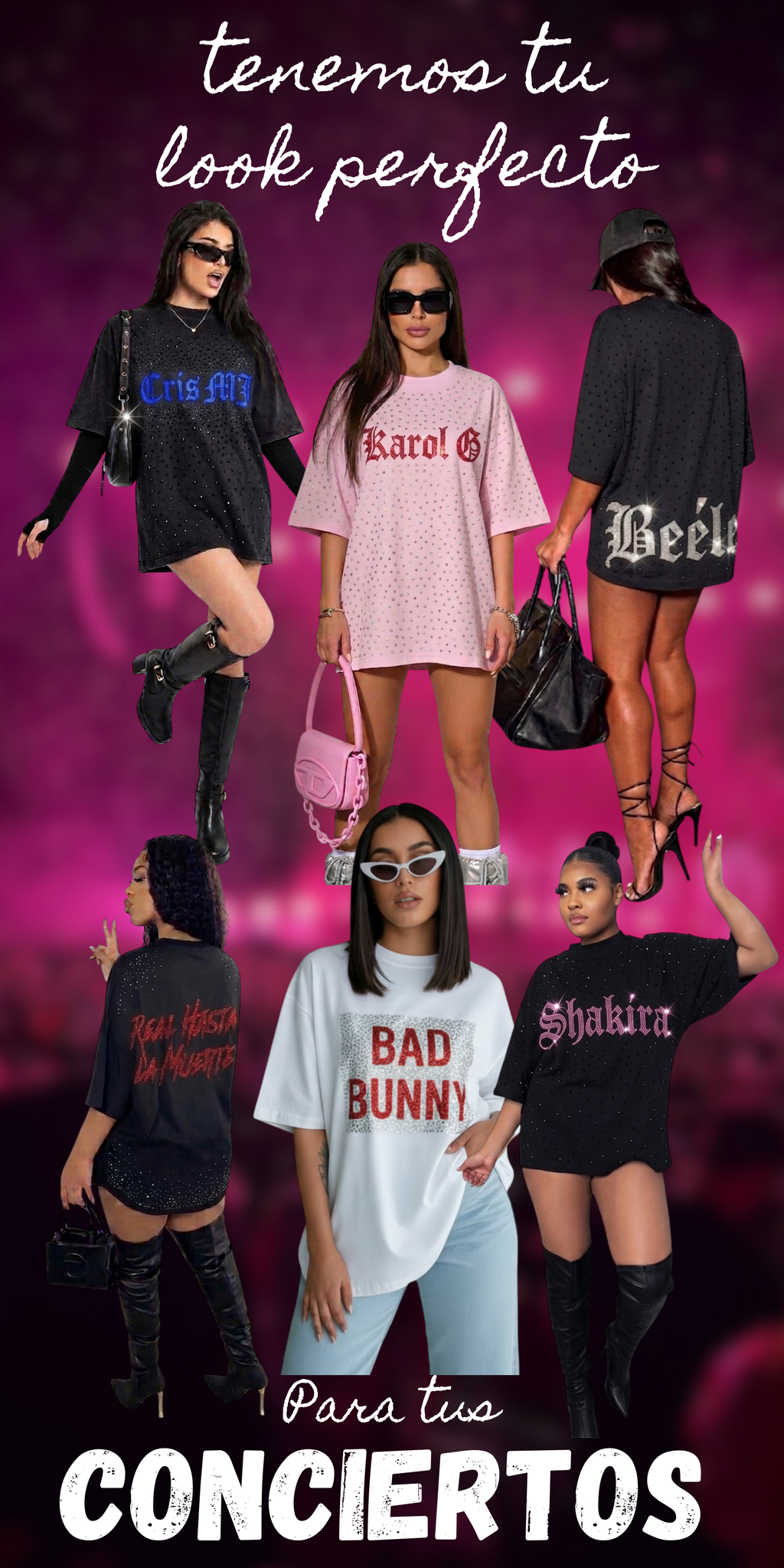 Poleras de Concierto (leer descripción)