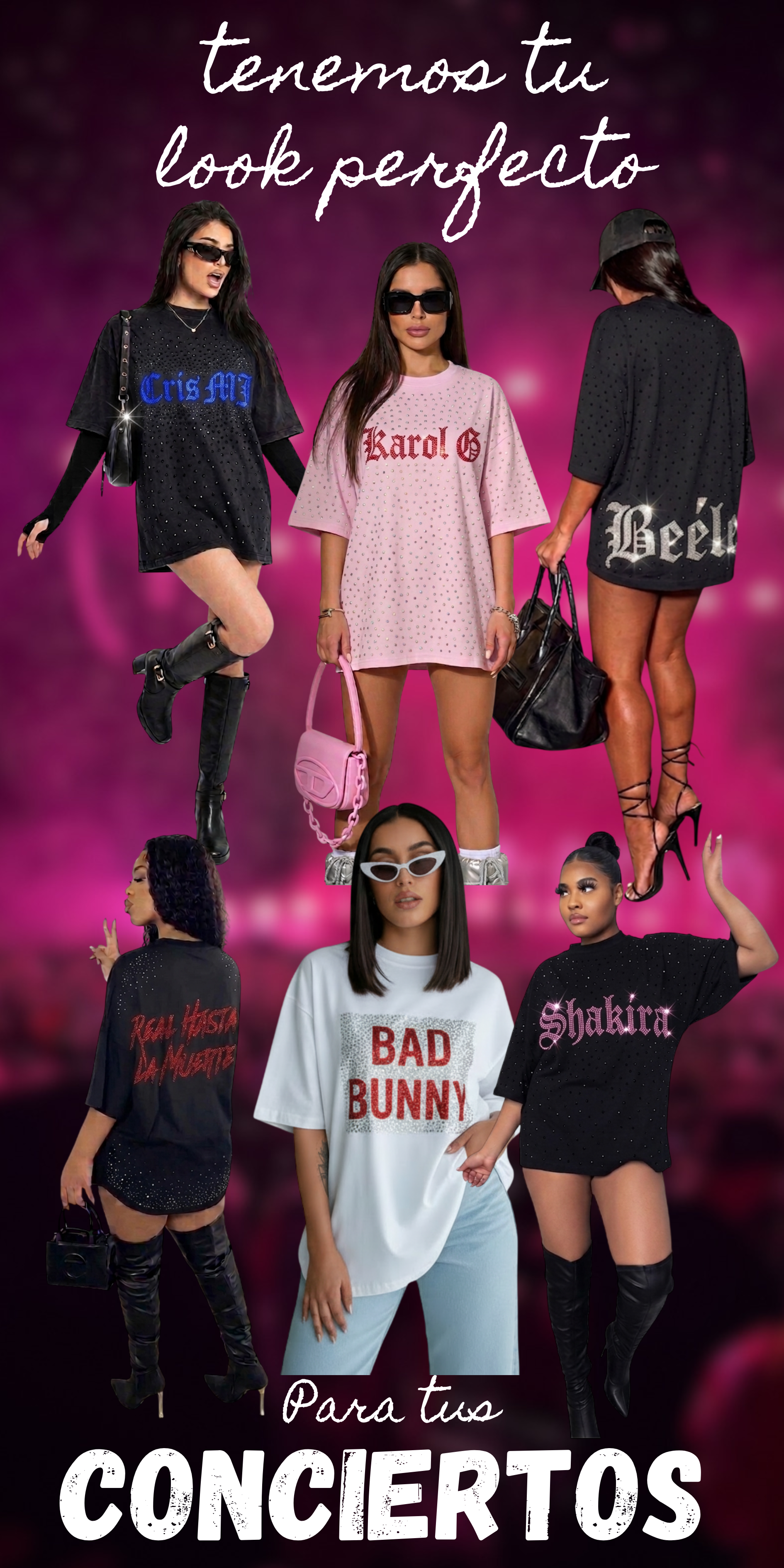 Poleras de Concierto (leer descripción)