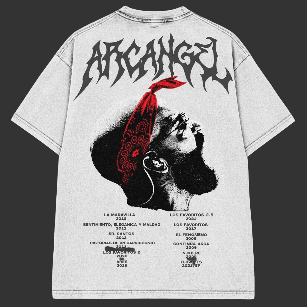 Polera de Arcangel la Maravilla N-8 Unisex - 30% OFF