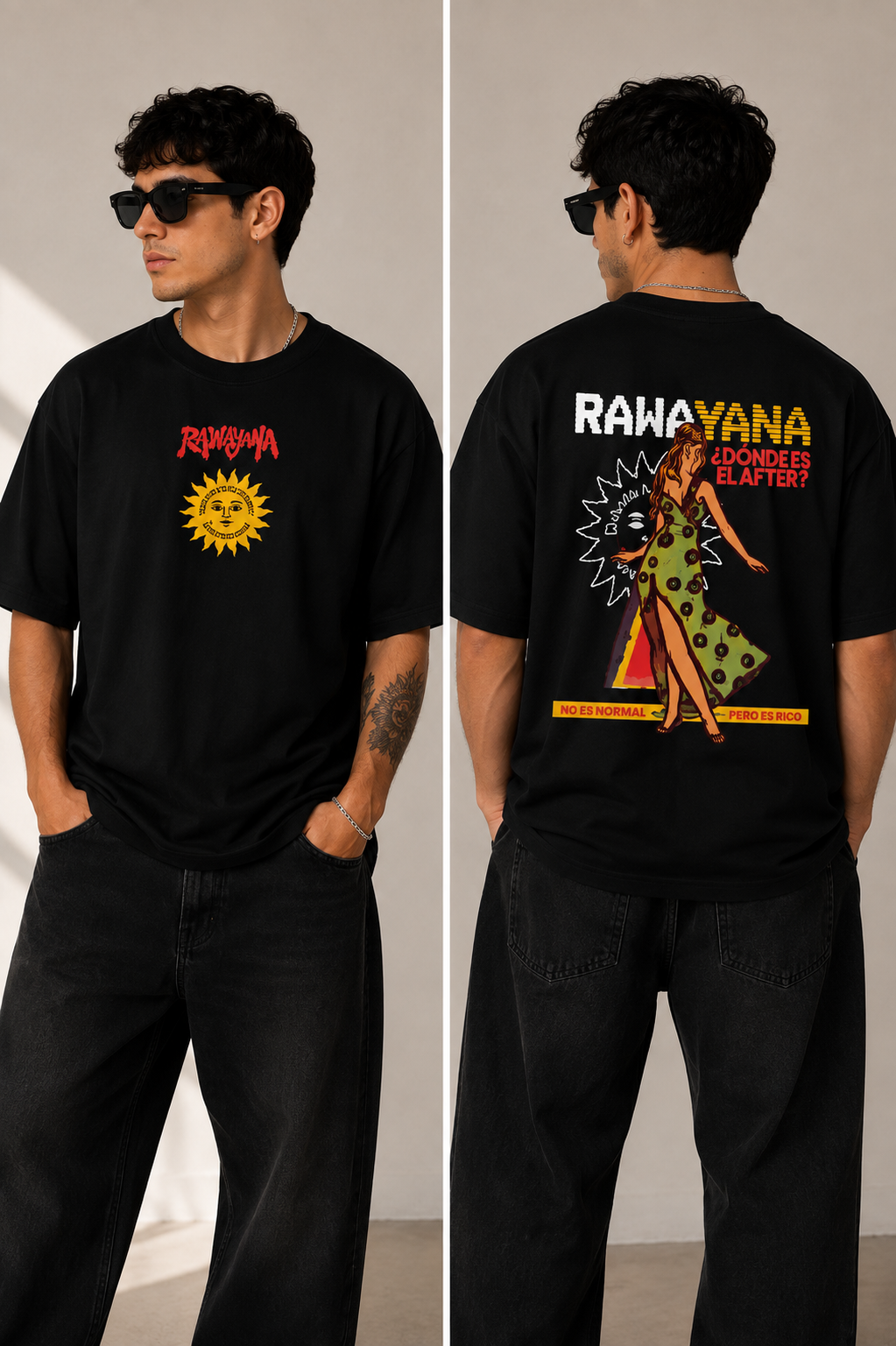 Rawayana- Negra- Unisex- 30% OFF