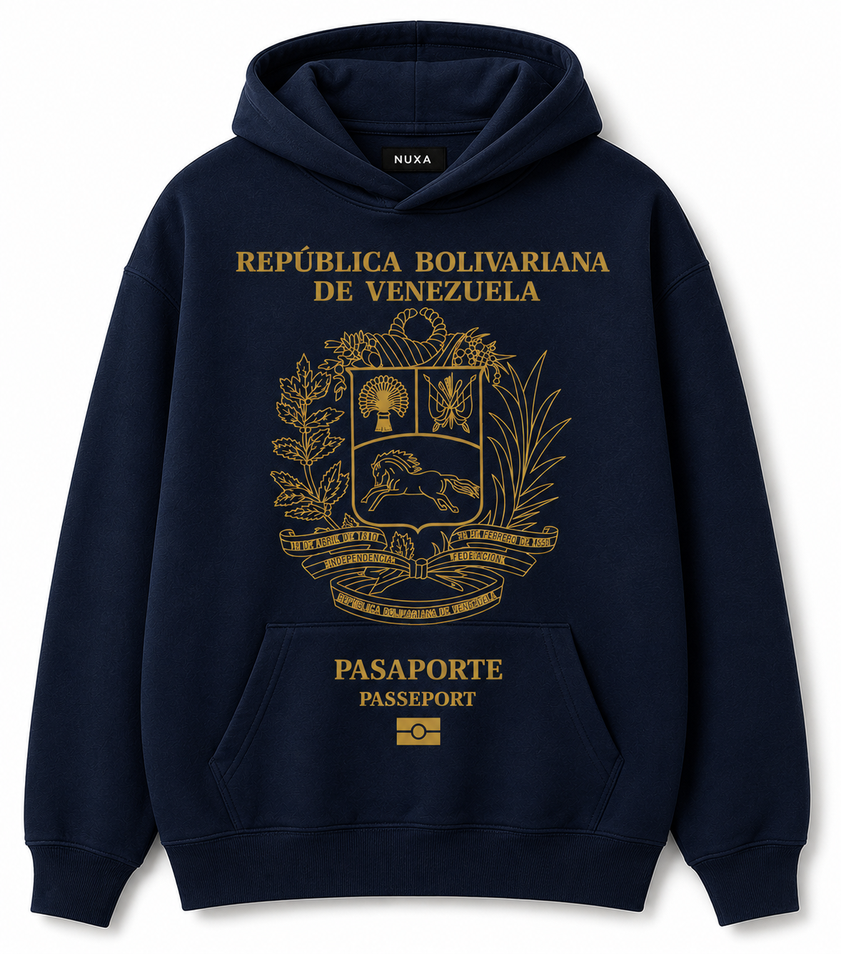 Poleron Pasaporte Venezolano Unisex - 30% OFF