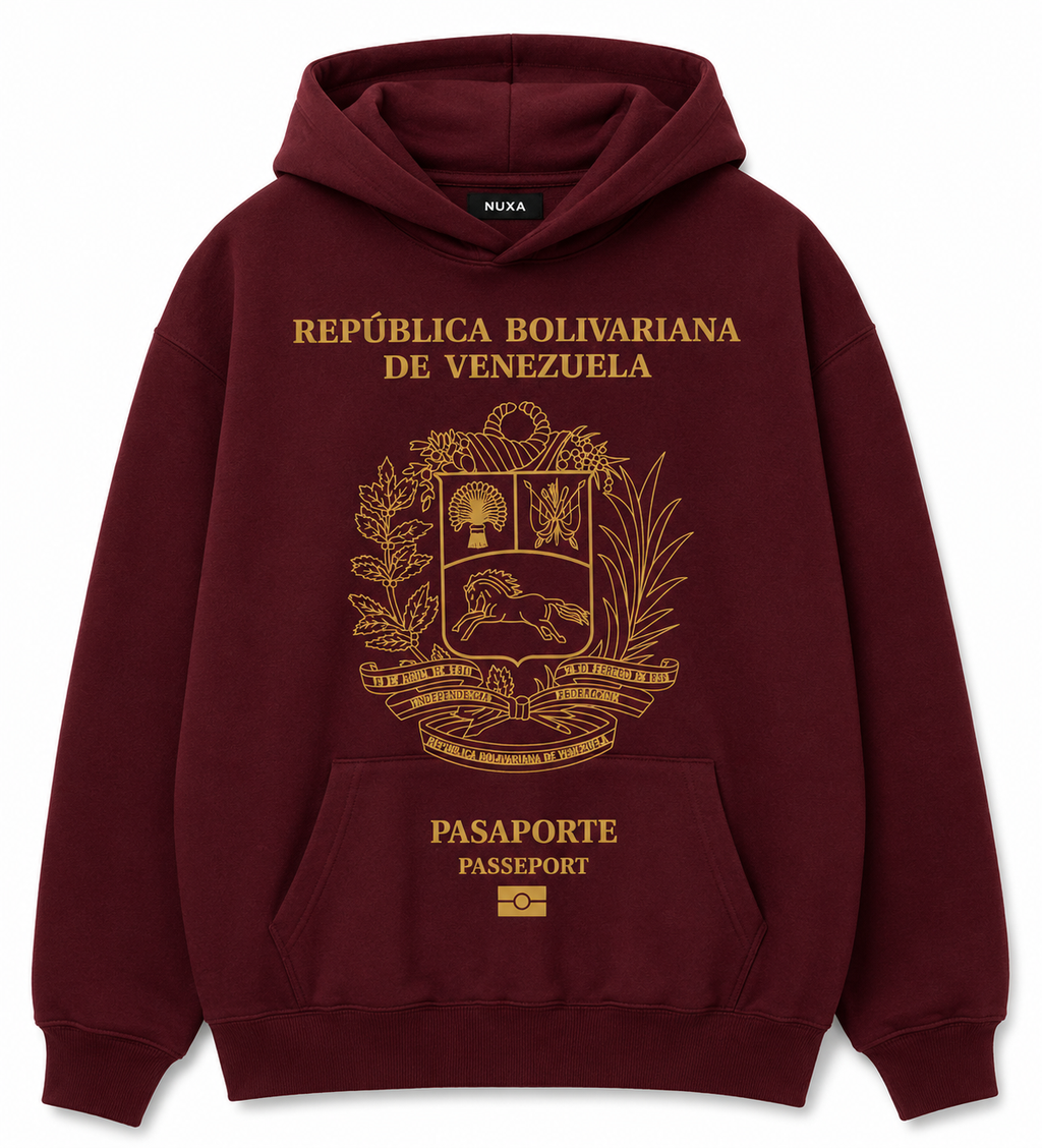 Poleron Pasaporte Venezolano Unisex - 30% OFF