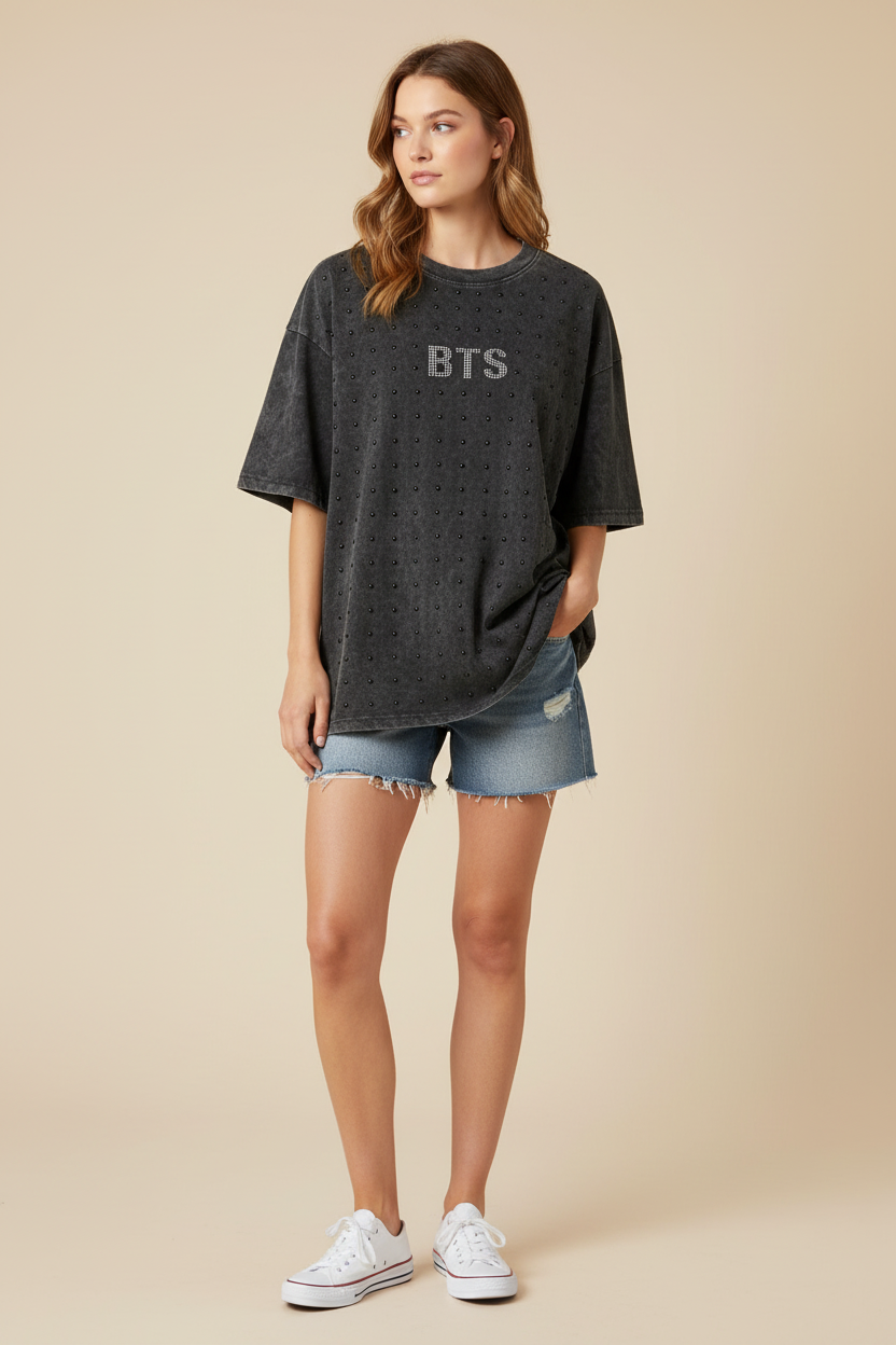 Camiseta BTS frontal