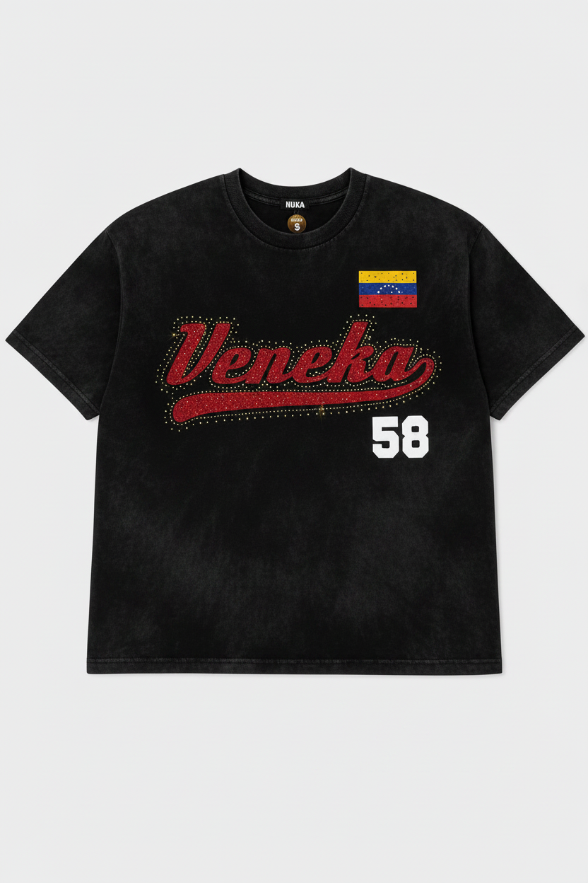 Camiseta Veneka Acid Wash