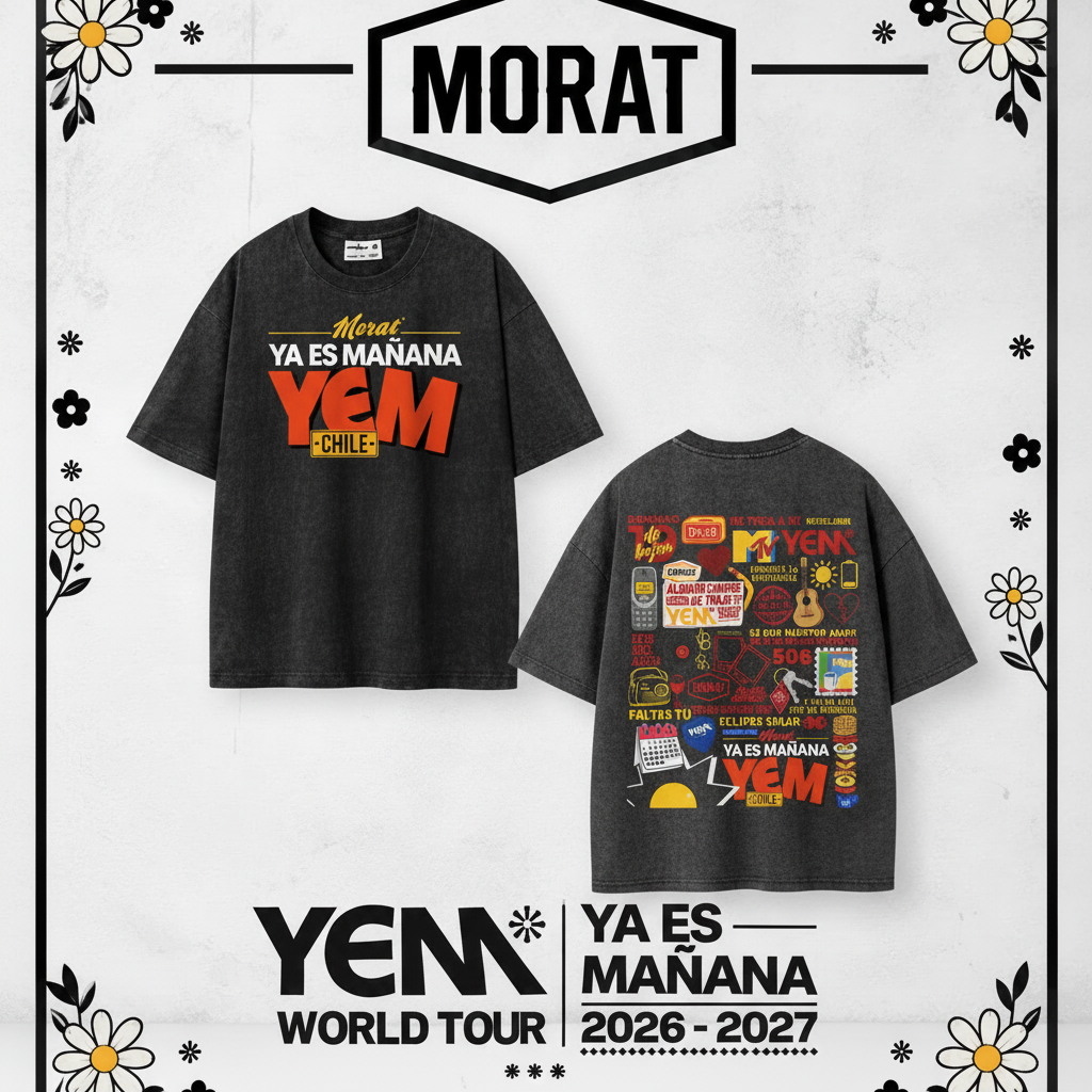 Polera Morat YEM Chile - Color Prelavada