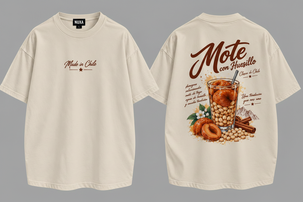 Polera Mote con Huesillo