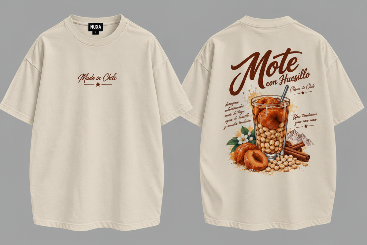 Polera Mote con Huesillo