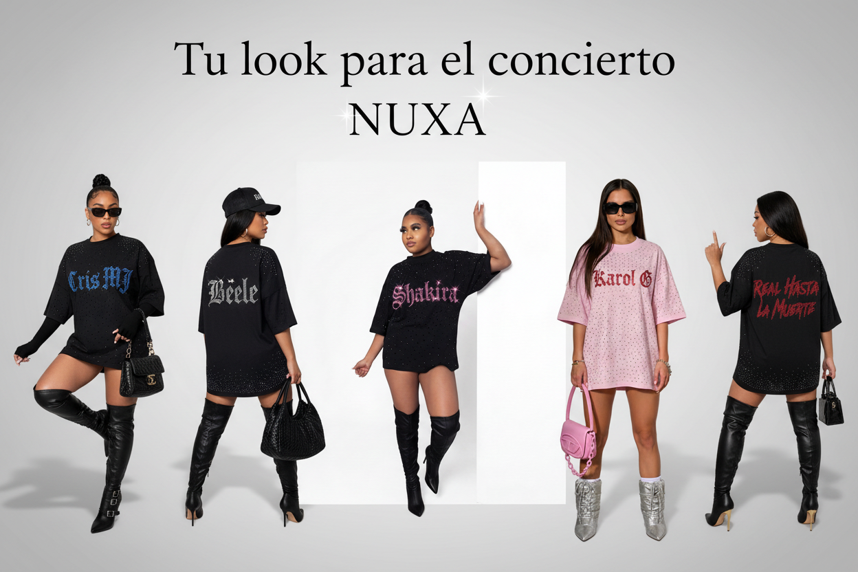 NUXA - Tu look para el concierto - Fondo neutro